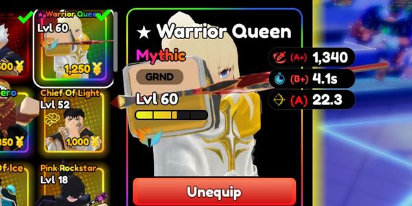 Warrior Queen Requiem EVO Good Stats A+ B+ A