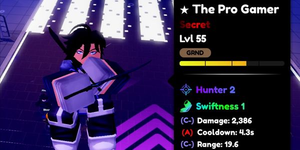 Secret The Pro Gamer (Evolve) - Anime Defenders
