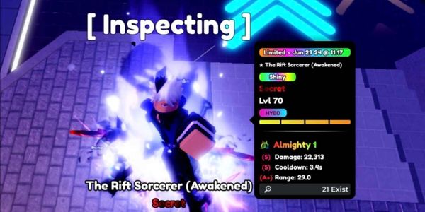 Shiny Gojo (Almighty) Evo