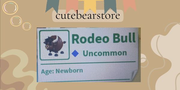 Rodeo Bull | Adopt Me! Pet