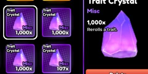 1 Trait Reroll Anime Defender