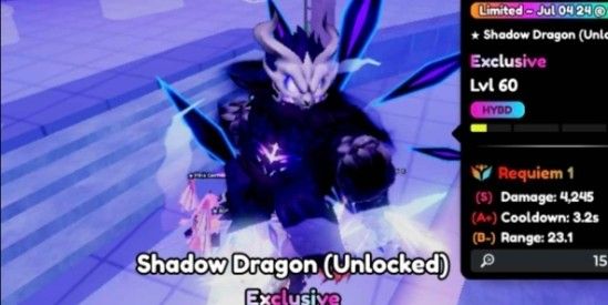 Shadow Dragon (Unlocked) Evo
