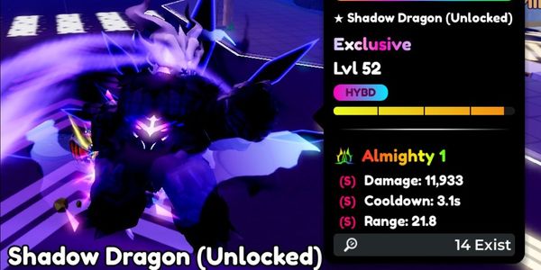 Shadow Dragon ALMIGHTY (Unlocked) GOD STATS