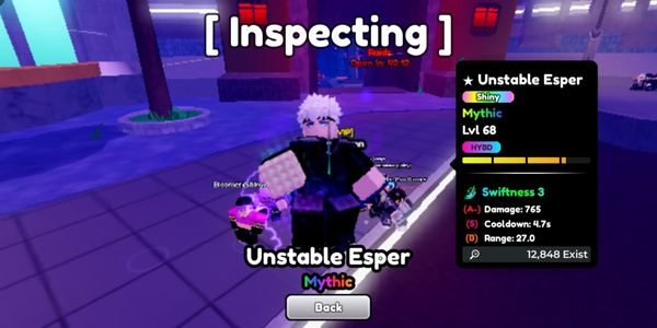 Unstable Esper (Shiny)