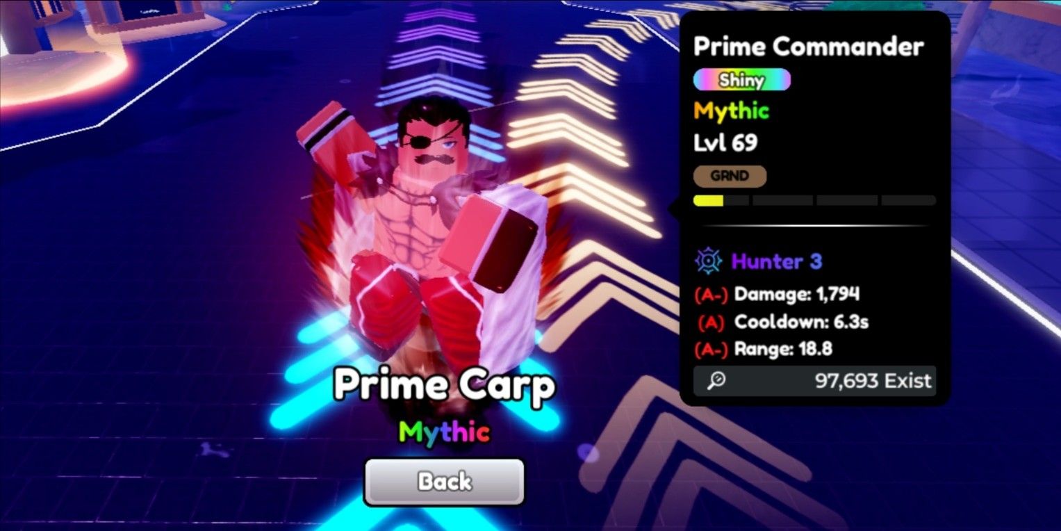 Beli Unit Shiny Prime Commander/Prime Carp (Evolve) - Anime Defenders ...