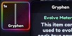 Gryphen Evo Anime Item Last Stand