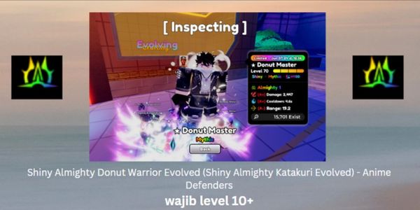 Shiny Almighty Donut Warrior Evolved (Shiny Almighty Katakuri Evolved) - Anime Defenders