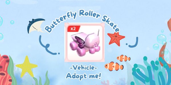 Butterfly roller skate adopt me