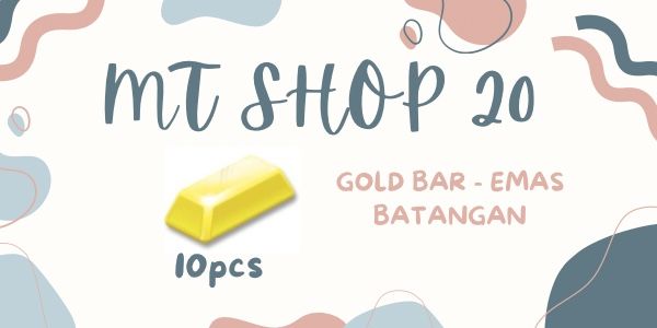 Gold Bar - 10PCS Gold Bars