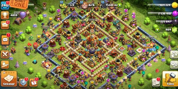 TH 16 NEAR MAX, DEFENSE ALL MAX, HERO MAX