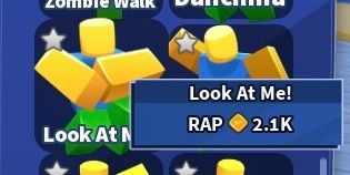 Emote/Dance "Look at me" Blade Ball