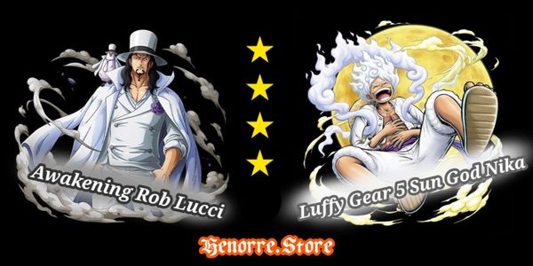 Akun Started Double Extreme Char Luffy Gear 5 FT Rob Lucci