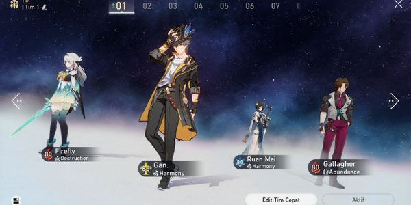 [Asia] | Akun Firefly Sign + Ruan Mei Sign TL 62