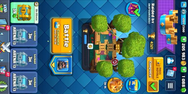 Arena 13, Trophy 4321