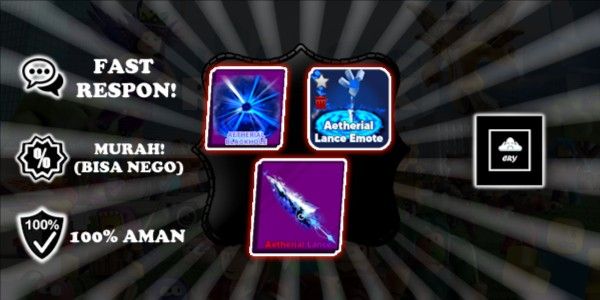 Aetherial Lance SET | LIMITED | Blade Ball