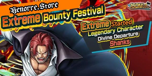 Akun Started Extreme Char Shanks (Divine Departure) B4/Star4