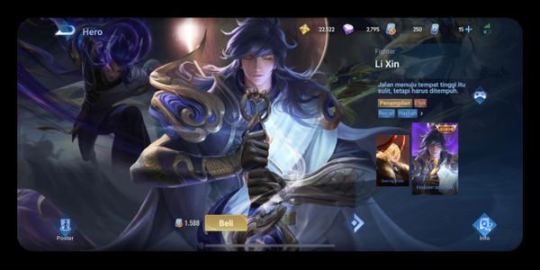 Skin Li Xin Legend Heaven and Hell Murah