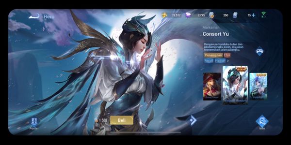Skin Consort Yu Legend Wings of Freedom Murah