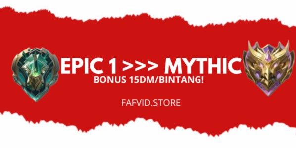 Paket Rank Epic 1-Mythic 1