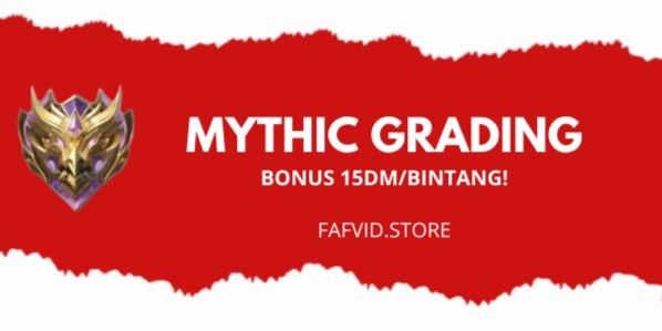 Paket Rank Mythic Full Placement (15 Bintang)