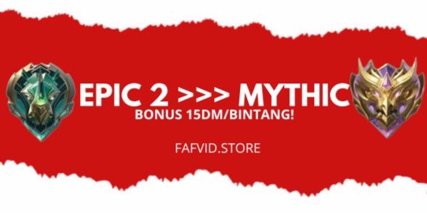 Paket Rank Epic 2-Mythic 1