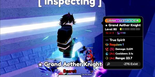 Grand Aether Knight [Evo] [Requiem] - Anime Defenders