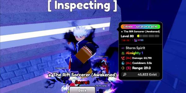 The Rift Sorcerer [Evo] [Almighty] - Anime Defenders