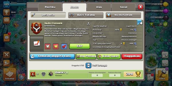 	Clan Level 16