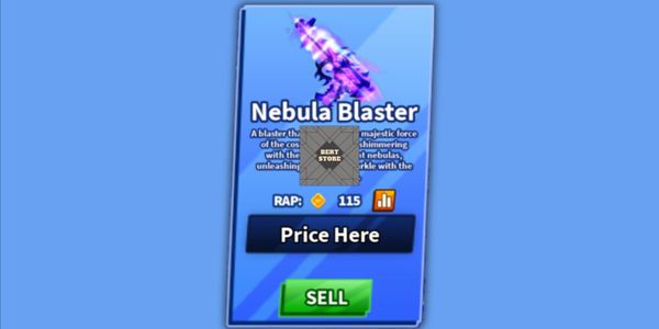 Nebula Blaster | Blade Ball Limited Sword