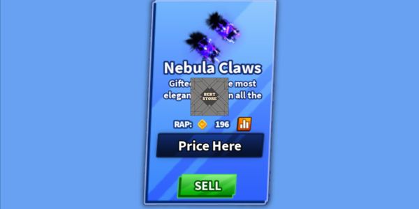 Nebula Claws | Blade Ball Limited Sword