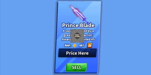 Prince Blade | Blade Ball Limited Sword