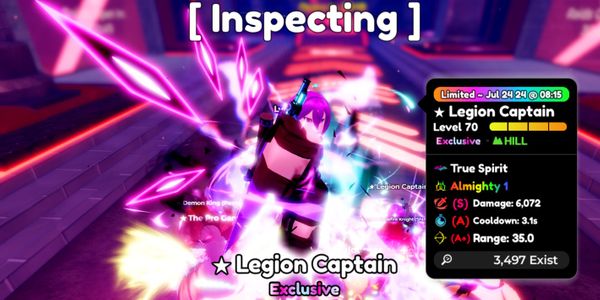 Almighty Legion Captain (EVO) with good stats