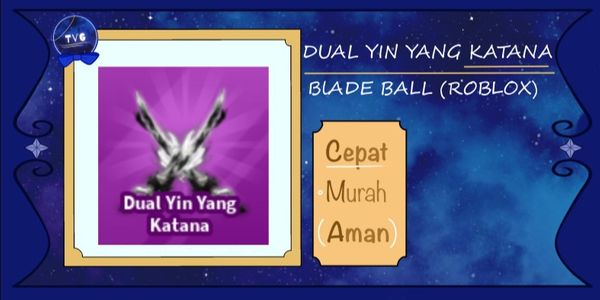 Dual Yin Yang Katana | Blade Ball (RBL)