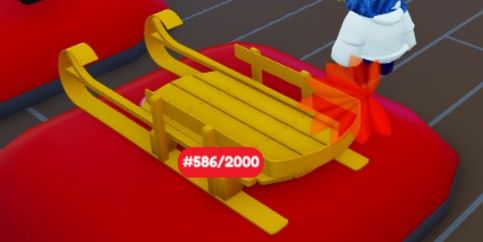 Bid Battles - Golden Sled #586