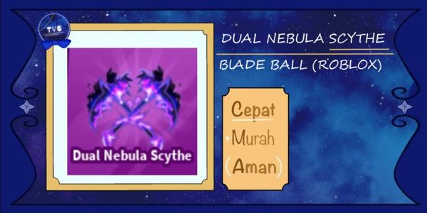 Dual Nebula Scyhte | Blade Ball RBL (RBL)
