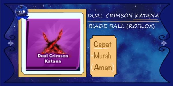 Dual Crimson Katana | Blade Ball (RBL)