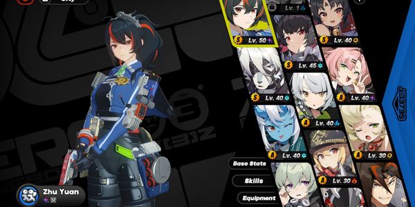 MidGame | Zhuyuan + Ellen + Lycaon + Nekomata + 5* W-engine | MC Female