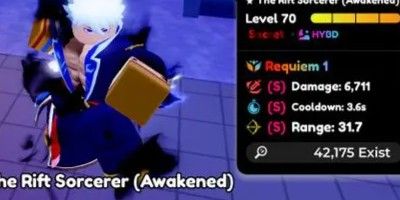 The Rift Sorcerer GOJO REQUIM Good Stat