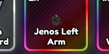 Jenos Left Arm | Anime Last Stand