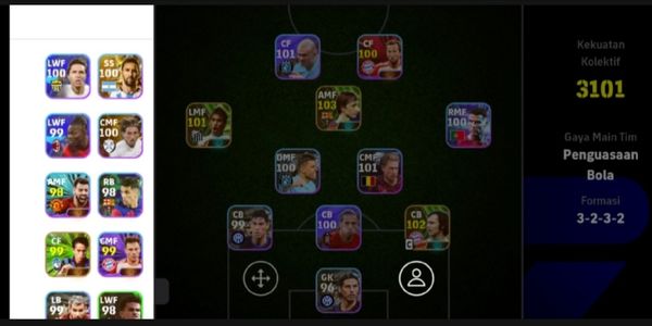 AKUN EFOOTBALL 2024 POWER (3100)