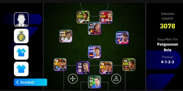 AKUN EFOOTBALL 2024 GG (FREE 700 COIN)