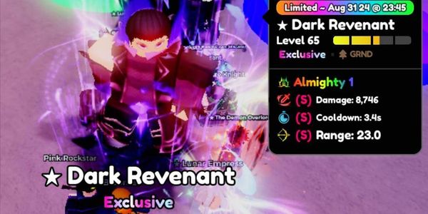 Dark Revenant Evo (Almighty) GOD STATS