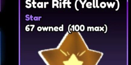 Buy Item Star Rift Yellow Anime Defenders Roblox 2943913 | itemku