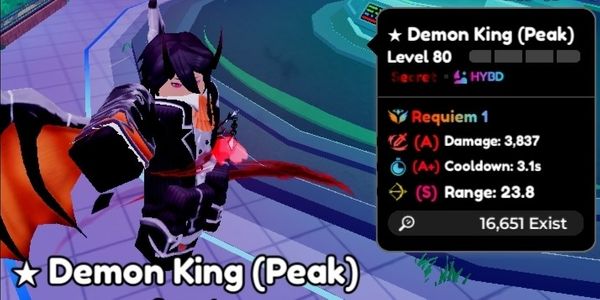Demon King "Peak" (Diablo) "Requiem"