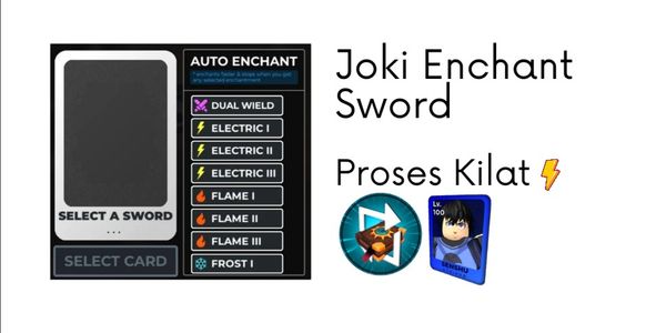 Joki Enchant Sword - Request Sendiri