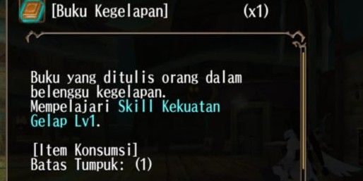 BUKU KEGELAPAN ( SKILL BOOK )
