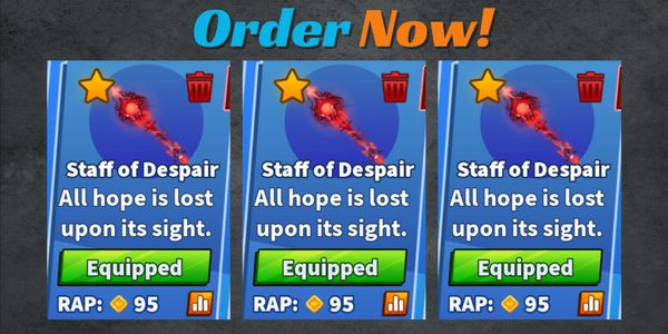 Staff od Despair Secret - Blade Ball