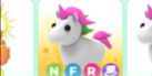neon fly ride unicorn