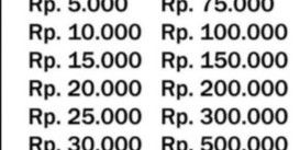 Pulsa 300000