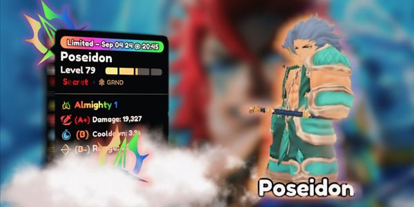 Poseidon Unevo ALMIGHTY - Anime Defenders